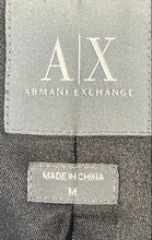 Load image into Gallery viewer, Armani Exchange Womens Navy Blue Long Sleeve One-Button Blazer Size Medium
