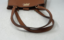 Load image into Gallery viewer, Anne Klein Womens Brown Faux Leather Card Holder Inner Pocket Shoulder Purse
