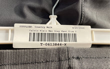 Load image into Gallery viewer, Calvin Klein Mens Gray Tapered Leg Drawstring Waist Stretch Jogger Pants Size S
