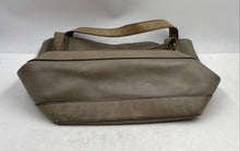 Load image into Gallery viewer, Authentic Tous Womens Gray Leather Inner Pocket Shoulder Handbag Stained Damaged
