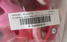Load image into Gallery viewer, Roller Derby Girls Pink &amp; Red Strawberry Shortcake Roller Skates Size Youth 11-2
