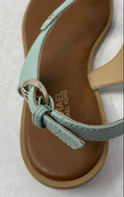 Load image into Gallery viewer, Michael Kors Womens Green Light Brown Flat Thong Sandals Size 5M
