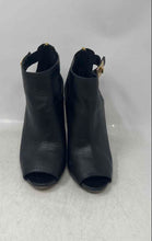 Load image into Gallery viewer, Michael Kors Womens Lara Black Leather Stiletto Heel Ankle Booties Size 7.5M
