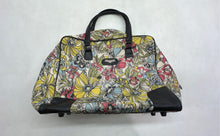 Load image into Gallery viewer, Kathy Van Zeeland Womens Multicolor Floral Double Handle Travel Duffle Bag
