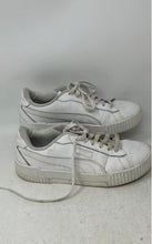 Load image into Gallery viewer, Puma Womens Carina 2.0 384631-02 White Leather Lace-Up Sneaker Shoes Size 9
