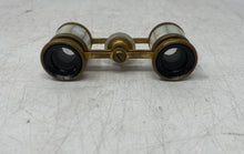 Load image into Gallery viewer, Vintage HSPT Optics Mother Of Pearl Compact Binoculars With Case
