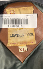 Load image into Gallery viewer, Envoy Mens Brown Long Sleeve Collared Elegant Leather Jacket Size XL
