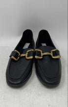 Load image into Gallery viewer, Mia Womens Mattea MH2431 Black Leather Round Toe Slip-On Loafers Shoes Size 7M
