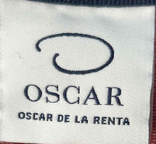 Load image into Gallery viewer, Oscar De La Renta Mens Blue Pink Printed Cotton Classic Fit Polo Shirt Size L
