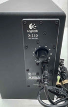 Load image into Gallery viewer, Logitech X-230 Bovine Black Wired Home Theater System 3 Pieces Not Tested
