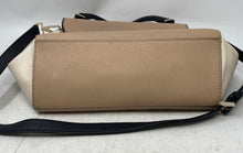 Load image into Gallery viewer, Kate Spade New York Womens Brown Beige Leather Detachable Strap Satchel Handbag

