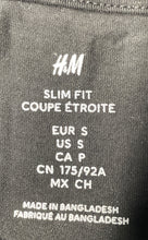 Load image into Gallery viewer, H&amp;M Mens Black Short Sleeve Slim Fit V-Neck Pullover T-Shirt Size Small
