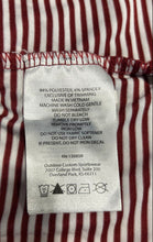 Load image into Gallery viewer, Columbia Mens Red White Striped Short Sleeve Collared Golf Polo Shirt Size XL
