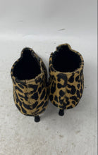 Load image into Gallery viewer, Vi &amp; Vi Milano Womens Brown Black Animal Print Stiletto Heel Ankle Booties Sz 37
