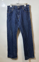 Load image into Gallery viewer, Levi's Mens 517 Blue Cotton Denim Medium Wash Bootcut Leg Jeans Size 33x34
