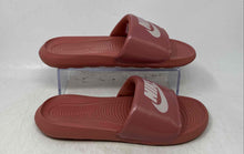 Load image into Gallery viewer, Nike Womens Victori One Pink White Open Toe Slip-On Slide Sandals Size 8
