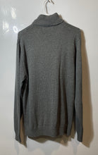 Load image into Gallery viewer, U.S. Polo Assn. Mens Gray Long Sleeve Quarter-Zip Pullover Sweater Size Medium
