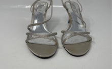 Load image into Gallery viewer, Lauren Ralph Lauren Womens Theresa Silver Tone Open Toe Strappy Heels Size 8.5B
