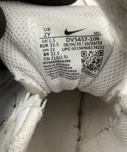 Load image into Gallery viewer, Nike Kids Court Borough Low Recraft DV5457-106 White Sneaker Shoes Size 2Y
