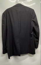 Load image into Gallery viewer, Bianconi Uomo Mens Black Wool Single-Breasted Long Sleeve Tuxedo Blazer Size 44L
