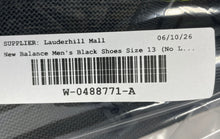 Load image into Gallery viewer, New Balance Mens Fresh Foam Roav MROAVRB Black Sneaker Shoes Size 13 D No Laces
