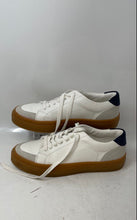 Load image into Gallery viewer, Abound Mens Mr Felix White Blue Leather Lace-Up Sneakers Shoes Size 8 M
