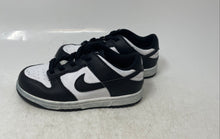 Load image into Gallery viewer, Nike Kids Dunk Low Retro CW1589-100 Black White Leather Sneaker Shoes Size 10C
