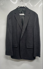 Load image into Gallery viewer, Michael Strahan Mens Gray Printed Long Sleeve 2-Button Blazer Size 48L
