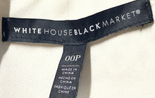 Load image into Gallery viewer, White House Black Market Womens White Crochet Mini Dress Size 00P
