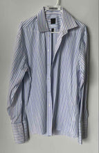 Load image into Gallery viewer, Calvin Klein Mens Multicolor Collared Long Sleeve Dress Shirt Size XL
