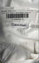 Load image into Gallery viewer, Calvin Klein Womens White Cotton Modern Essentials Button-Up Shirt Sz M With Tag
