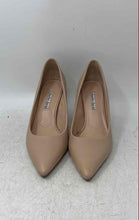 Load image into Gallery viewer, Charles David Womens Arsenal Beige Pointed Toe Slip-On Block Pump Heels Size 8M
