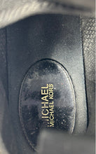 Load image into Gallery viewer, Michael Kors Womens Bodie Black Gold Round Toe Slip-On Sneaker Shoes Size 9.5
