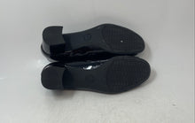 Load image into Gallery viewer, Michael Kors Womens Pauline Black Patent Leather Block Pump Heels Size 8.5M
