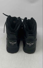 Load image into Gallery viewer, Creative Recreation Womens Dio Black Leather Lace-Up Combat Boots Size 7.5
