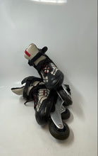 Load image into Gallery viewer, Schwinn Womens ABEC-7 White Black Lace-Up Adjustable Strap Inline Skates Sz 6/7
