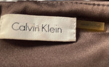 Load image into Gallery viewer, Calvin Klein Womens Brown Sleeveless Spaghetti Strap Bandage Bodycon Dress Sz P
