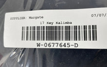 Load image into Gallery viewer, Newlam Brown 17-Key Mahogany Wood Kalimba Thumb Piano With Tuning Hammer
