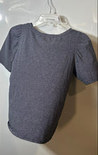 Load image into Gallery viewer, Ann Taylor Loft Womens Black White Printed Short Sleeve Blouse Top Size XS
