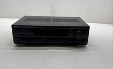 Load image into Gallery viewer, Technics Black AM/FM AV Control Stereo Receiver Model SA-EX110 Not Tested
