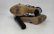 Load image into Gallery viewer, BCBGeneration Womens Black Open Toe Block Heel Gladiator Sandals Size 9.5B
