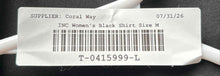 Load image into Gallery viewer, INC International Concepts Womens Black 3/4 Sleeve Cowl Neck Blouse Top Size M
