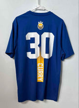Load image into Gallery viewer, Ultra Game Mens Blue Golden State Warriors Stephen Curry #30 NBA Jersey Size L
