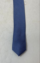 Load image into Gallery viewer, Lauren Ralph Lauren Mens White Blue Printed Adjustable Long Formal Designer Tie
