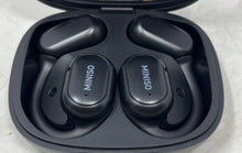 Load image into Gallery viewer, Miniso X30 Black Open-Ear Wireless Bluetooth Real Time Translation Earbuds
