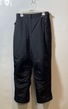 Load image into Gallery viewer, Slalom Mens Black Sky Flat Front Straight Leg Winter Sport Snow Pants Size XL
