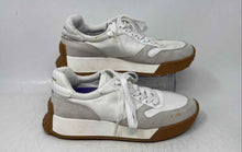 Load image into Gallery viewer, Sam Edelman Womens Layla White Gray Low Top Lace-Up Sneaker Shoes Size 6.5M

