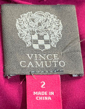 Load image into Gallery viewer, Vince Camuto Womens Pink Back-Zip Off-The-Shoulder Sheath Dress Size 2
