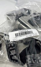 Load image into Gallery viewer, Karl Lagerfeld Paris Womens Careliz Silver Black Open Toe Strappy Sandals Sz 9M
