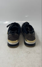 Load image into Gallery viewer, Michael Kors Womens Pippin Black Brown White Lace-Up Sneakers Shoes Size 7M
